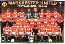 📲 find out more about #iloveunited ⤵️ manutd.co/iloveunitedig. Manchester United F C Soccer Football Team 1990 91 Vtg Poster 26 75 X39 Ebay