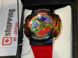 Mens casio rainbow g shock gd100 simulated diamond custom watch adjustable band. G Shock Metalized Gold Rainbow Gm 110rb 2ajf Shopping In Japan Net