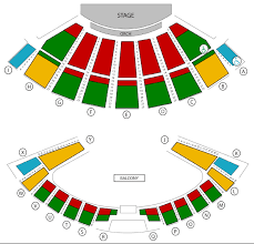 Seating Chart The Singing Christmas Tree