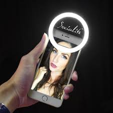 Socialite Mini Led Selfie Ring Light Portable Photo Video Lighting Socialite Lighting