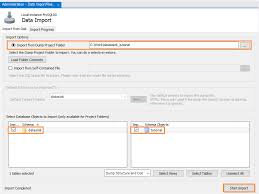 3 import the sle database