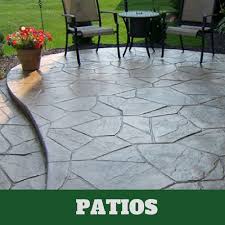 Stained Concrete Patio Patios Norwalk Ct
