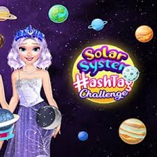 hash challenge solar system dress