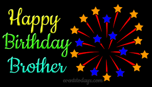 happy birthday brother gif images