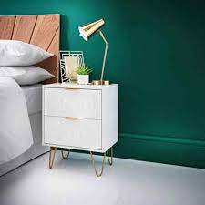 4 Drawer Chest 2 Drawer Bedside Table