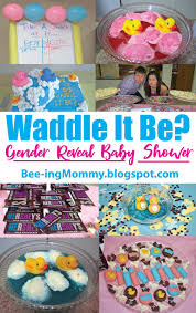 gender reveal duck baby shower waddle