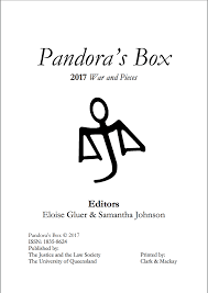 pandora s box justice and the law 2017 war and pieces the 2017 issue of pandora s box
