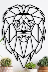 Ditcowest Metal Wall Art Lion Animal