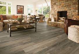 75 brown vinyl floor living room ideas