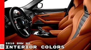 2018 bmw m5 interior colors you