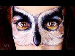 owl makeup tutorial the evermoor
