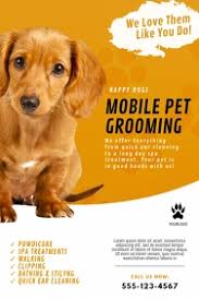 Fill out the texas mobile pet groomers contact form here with your information, the services you need and when you will be available. 6 240 Grooming Services Customizable Design Templates Postermywall