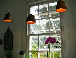 Diy Pendant Lamps From Clay Garden Pots