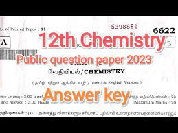 12th chemistry public question paper