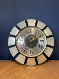 Vintage Retro Smiths Timecal Wall Clock