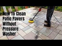 How To Clean Patio Pavers Without