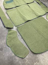 moss pea green carpet kit vw bug