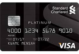 Credit Card Standard Chartered Ghana