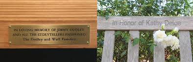Personalized Wooden Memorial Benches