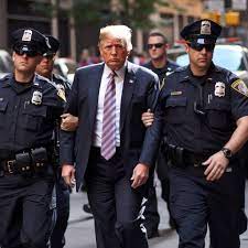 aboyob bhuyan on Twitter: "The next-gen online threat: 'AI Propaganda' - this is a FAKE AI-generated photograph of ex-POTUS Donald Trump getting arrested. With the rise of AI, the next problem we