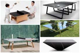 3) concrete ping pong table. 20 Creative Ping Pong Table Designs Inspirationfeed