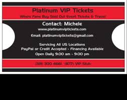 Amway Center Platinum Vip Tickets