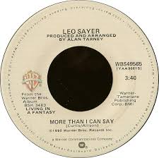 leo sayer more than i can say