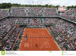 Court Philippe Chatrier At Le Stade Roland Garros During