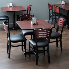 Dining Set With Mahogany Bistro Chair