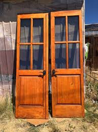 Vintage French Doors 1 2 Glass