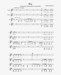 Musicnotes provides you with the largest catalog of piano sheet music. Boy Sheet Music Composed By Andrew Klemm 1 Of 11 Pages Power Little Mix Piano Notes Transparent Png 827x1169 Free Download On Nicepng