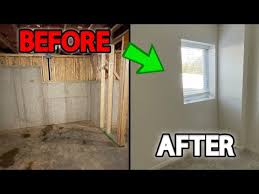 An Egress Window Basement Renovation