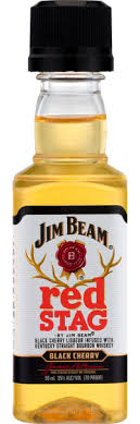 red stag by jim beam black cherry nv 50 ml