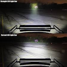 52 Inch 300w Spot Flood Combo Cree Curved Led Light Bar Offroad Driving 4wd Suv Atv