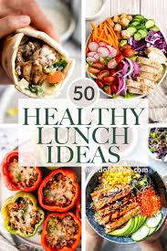 50 healthy lunch ideas ahead of thyme