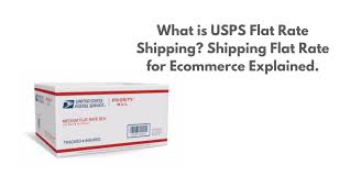 what is usps flat rate shipping