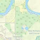 West Richland Municipal Golf Course Topo Map WA, Benton County ...