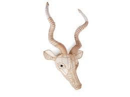 African Creative Small Kudu Head