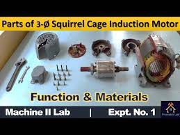 3 phase squirrel cage induction motor