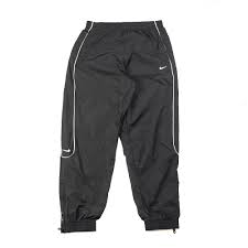 Nike Solo Swoosh Men's Track Pants (Black/White)