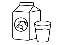 Imagenes de leche de vaca. Dibujos De Leche Para Colorear