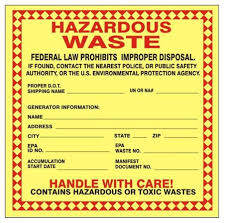 hazardous waste labeling and marking 101