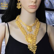aniid african 24k gold plated jewelry