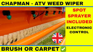 atv weed wiper weed wiper video