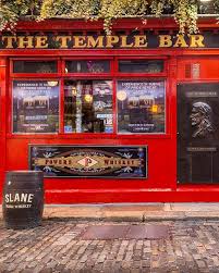 Temple Bar Ireland Dublin B W Canvas