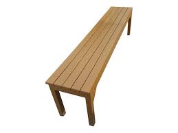 Wooden Bench Brown Hot Benches
