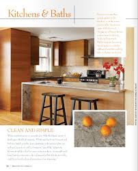 modern kitchen featured in vermont
