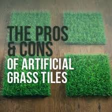 the pros and cons of artificial gr tiles