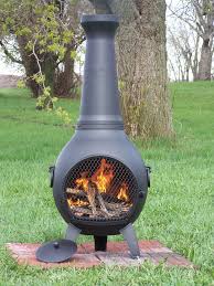 Chiminea Outdoor Fireplace Cool Fire Pits