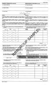 residence questionnaire